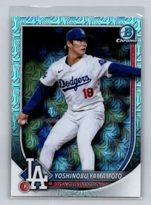 2025 Bowman Chrome Mega Box #18 Yoshinobu Yamamoto - Picture 1 of 2