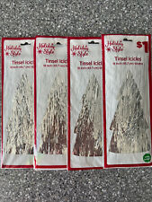 WOW! 4000 Tinsel Icicles 18" LONG Flame-Retardant VINTAGE STYLE & FAST FREE SHIP