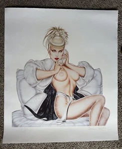 Olivia De Berardinis Dual Signed Limited Edition # 3/50 Amazing Artwork! - Picture 1 of 4