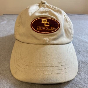Sombrero De Colección Boston College Eagles Beige El Juego Gorra Ajustable Correa Trasera Años 90 - Imagen 1 de 13