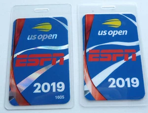 ESPN US Open 2019 Tennis Backstage Pass Laminat D31 - Bild 1 von 1