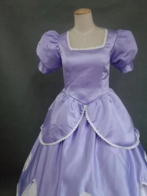 High quality !Adult Women The First Princess Sophia Sofia Purple Dress  - Image 1 of 4