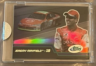 2003 eTopps Encased #26 JEREMY MAYFIELD 🏎 NASCAR Racing 🏎 Print Run = 2219 🏎 - Image 1 of 3