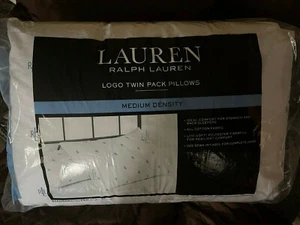 Ralph Lauren Cuscini Jumbo Standard/Queen a Media Densità, Set Freschi di 2, 20x28 - Foto 1 di 12