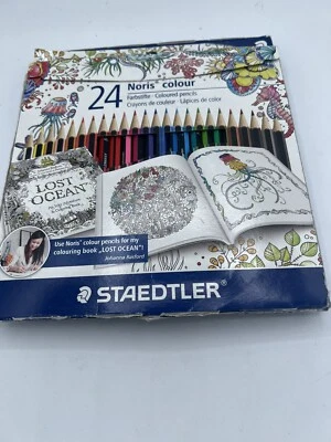 Staedtler 24 Noris Colour Colored Pencils Artist Drawing Pencils Assorted Colors - Image 1 of 2