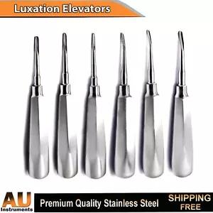Dental Surgical Luxating Elevators Atraumatic Oral Surgery Root Instruments - Foto 1 di 9