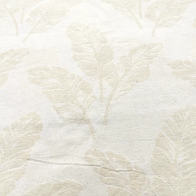 Cotton Linen Fabric Medium Weight Natural Taupe and Tan Color 56" x 4 yds - Image 1 of 4