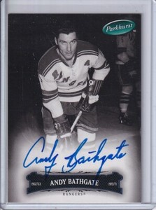  2006-07 Parkhurst Autographs #9 Andy Bathgate - New York Rangers - SET BREAK