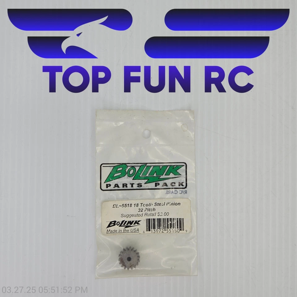 BoLink BL5518 18 Tooth Steel Pinion 32 Pitch  - Image 1 of 1