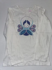 Circo Girls Long Sleeve Shirt White With Graphic Size Medium 7/8 - Picture 1 of 3