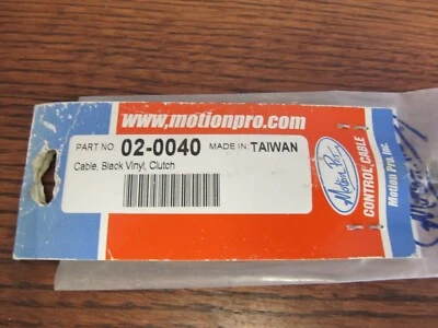 Motion Pro Clutch Cable Black #02-0040 for Honda XR250R/XR500R/XL250R/XL500R - Image 1 of 4