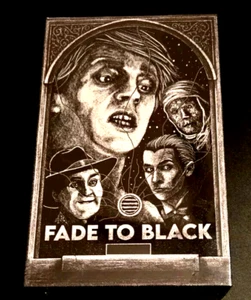 Fade To Black (VHS Big Box) Vinegar Syndrome/Degausser Video OOP NEW & SEALED - Picture 1 of 2