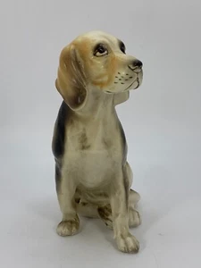VTG LARGE BEAGLE FIGURINE MID CENTURY 1960's ERICH STAUFFER CERAMIC - Picture 1 of 11