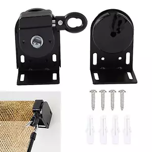 Exterior Sun Shades Mounting Brackets Cordless Bracket Roller up Blind Indoor - Picture 1 of 7