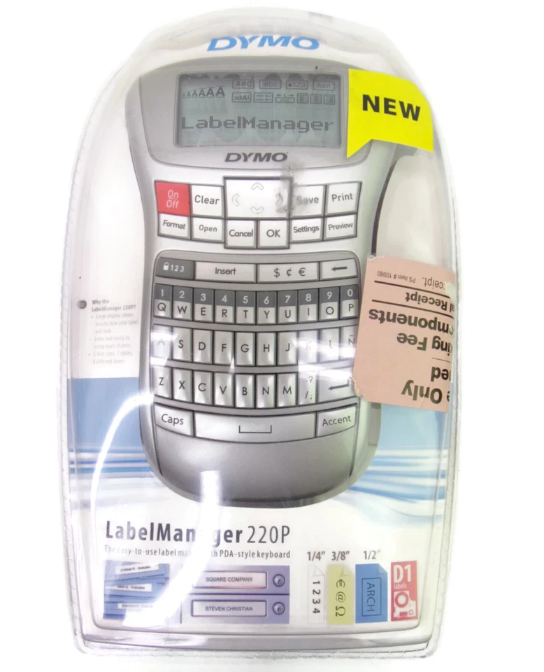 Dymo Label Manager 220p 1738347 Thermal Printer Portable ~ NEW - Image 1 of 4