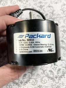 50933 PACKARD 1/50 HP 1550RPM 120 VOLT - Picture 1 of 3