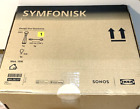 Ikea Symfonisk Sonos (505.282.97) Floor Lamp Wifi Speaker Black Bamboo 54" - New