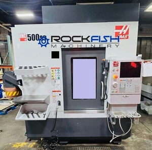 HAAS UMC-500SS 5 axis VMC, Year 2022, 12k RPM, 30 ATC, Machine has NOT ran Parts - Picture 1 of 14
