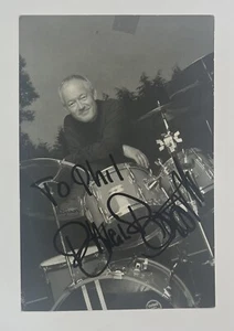 The Shadows: Brian Bennett - postal promocional autógrafo firmado (Cliff Richard) - Imagen 1 de 1