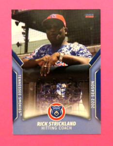 2022 Choice, Tennessee Smokies, HC - RICK STRICKLAND