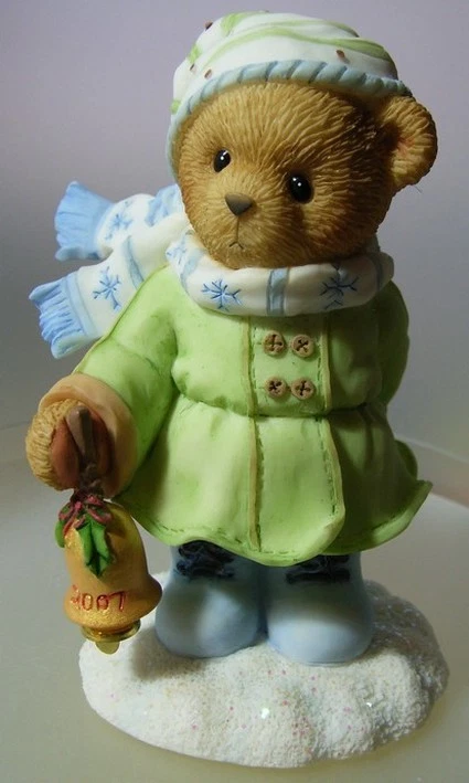 Cherished Teddies Rosalee May Your Season Ring With Happiness 4008149