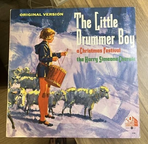 THE LITTLE DRUMMER BOY- The Harry Simeone Chorale, LP Vinyl Original Version - Picture 1 of 4