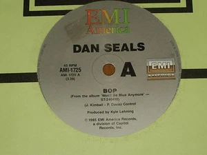 DAN SEALS *RARE 7" 45 ' BOP ' 1985 VGC+ - Picture 1 of 1