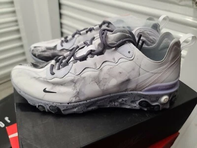 Ds Size 9.5 - Nike React Element 55 x Kendrick Lamar Pure Platinum 2019 - Image 1 of 4