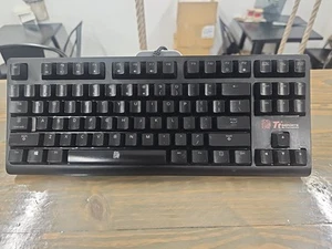 Thermaltake Poseidon ZX- Mechanical Gaming Keyboard- Blue Switch kb-pzx - Picture 1 of 13