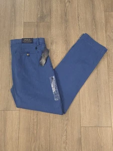 Ralph Lauren Stretch Straight Fit Pants Men Size 33 X 32 - Picture 1 of 14