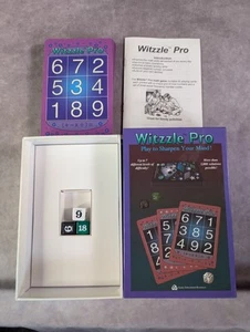 RARO Juego de Matemáticas Mentales WITZZLE PRO 1997 De Colección COMPLETO Recursos Educativos - Imagen 1 de 7