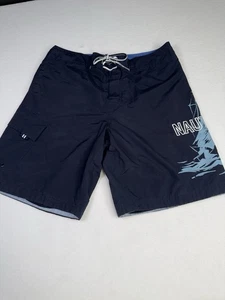 Pantalones Cortos Nautica 34W Azul Velero Gráfico Usado Bueno - Imagen 1 de 7