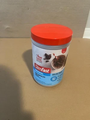 Mezcla de batido de reemplazo de comida original SlimFast, rico chocolate real, 20,18 oz, Foto 1 de 2