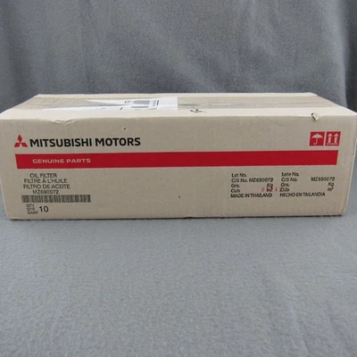Estuche de filtro de aceite Mitsubishi Motors MZ690072 10 unidades sellado NOS Foto 1 de 4