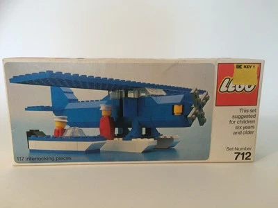 LEGO 712 LEGOLAND Sea Plane - Rare & New! - New In Sealed Box (NISB) - Image 1 of 3