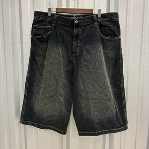 Vintage Southpole Jeans Shorts Herren 42 Dark Wash Blau Skate Y2K Baggy Grunge - Bild 1 von 5