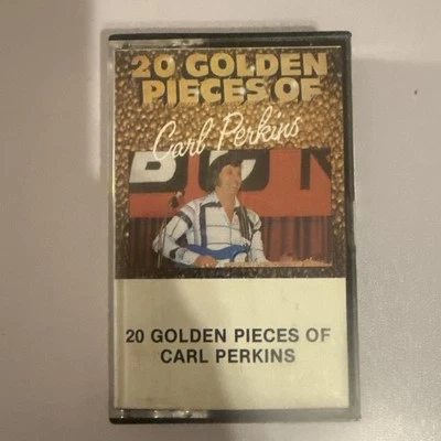 Carl Perkins-20 Golden Pieces of Carl Perkins Cassette Tape– Rockabilly Legend - Image 1 of 4