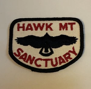 Vintage Hawk Mt Sanctuary Hawk Mountain Pennsylvania Patch 3" nie benutzt - Bild 1 von 7