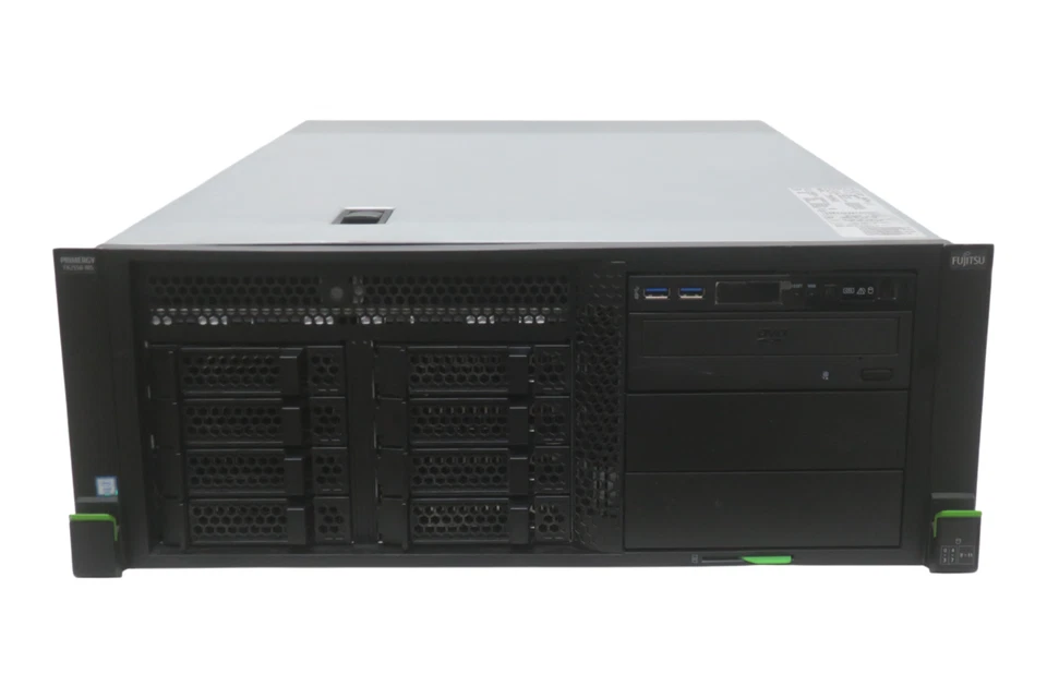 Fujitsu Primergy TX2550 M5 Xeon Silver 4208 16GB EP420i 8-Bay 3.5" SAS 4U Server - Image 1 of 4
