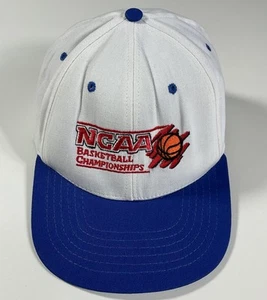 Vintage NCAA Basketball Championship Snapback Hat Hersheys Split Bar 90s - Picture 1 of 8
