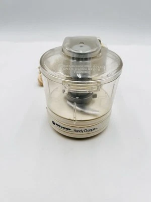 Black & Decker Handy Chopper Mincer 1.5 Cup HC2000 Food Processor TESTED WORKS - Image 1 of 4