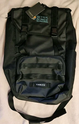 TIMBUK2 ROGUE JETPACK один размер черный грузовой пригород «Лучше быть» логотип новый - Изображение 1 из 4