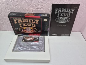 Family Feud for the Super Nintendo NES CIB