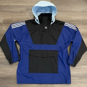 Adidas Anorak 10K Jacket Mens L Snowboarding Hooded Pullover Vented Color Block - Picture 1 of 19