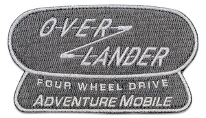 Prometheus Design Werx PDW Overlander Morale Patch - Silber Metallic Faden - Bild 1 von 1