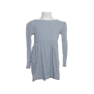 Name It, Kleid, Größe: 110, Blau, Baumwolle, Gepunktet, Rippenstrick #3Pv - Bild 1 von 5