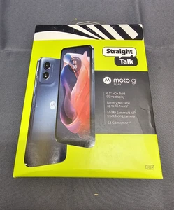 Nuevo y Precintado - Straight Talk Motorola Moto G Play (2024), 64GB, Azul - Prepago - Imagen 1 de 6