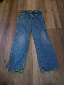 Cinch Jeans Youth Size 7R Boys Western Rodeo Medium Wash White Label - Picture 1 of 4