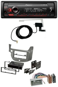 Pioneer DAB USB MP3 Bluetooth Autoradio für Honda Jazz (ab 2009) - silber - Bild 1 von 8