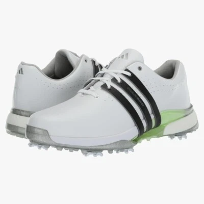 Zapatos de golf Adidas Tour360 24 Boost para hombre - IF0243 - blanco/negro/verde chispa - 15 Foto 1 de 4